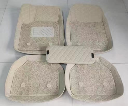 Tapis de Sol Luxe pour Voiture - (5 Pièces)